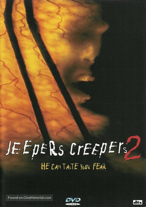 Jeepers Creepers II - Norwegian Movie Cover