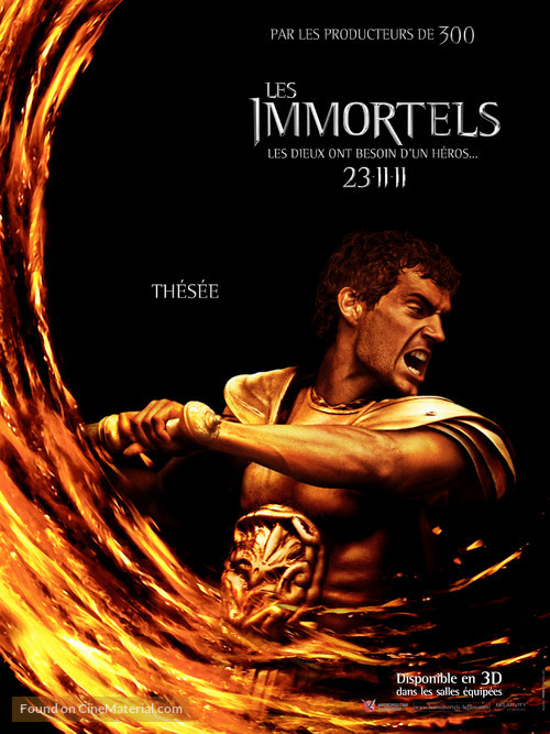 Immortals - French Movie Poster