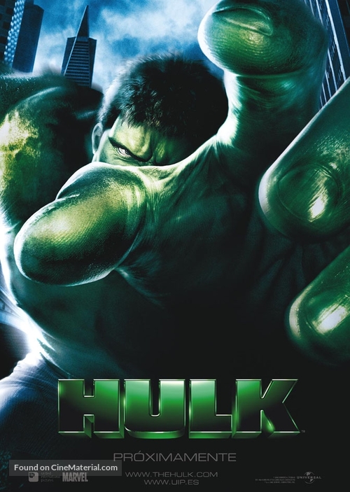 Hulk - Spanish Movie Poster