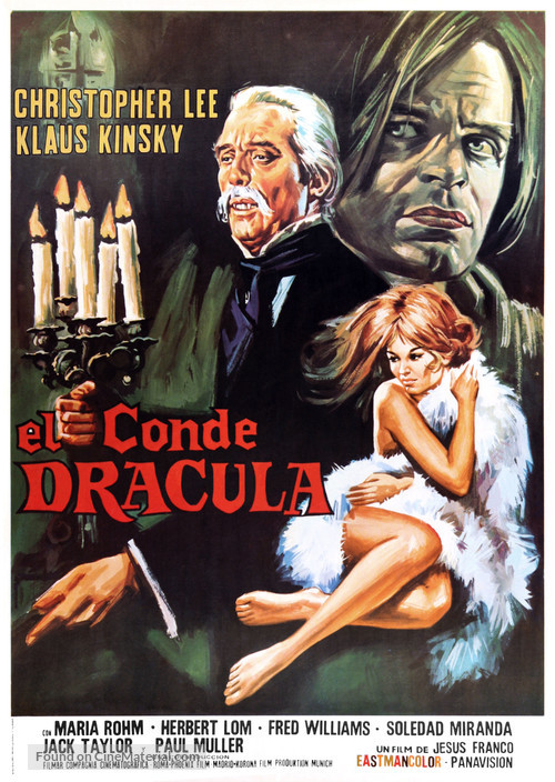 Nachts, wenn Dracula erwacht - Spanish Movie Poster