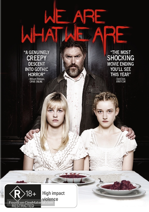 We Are What We Are - Australian DVD movie cover