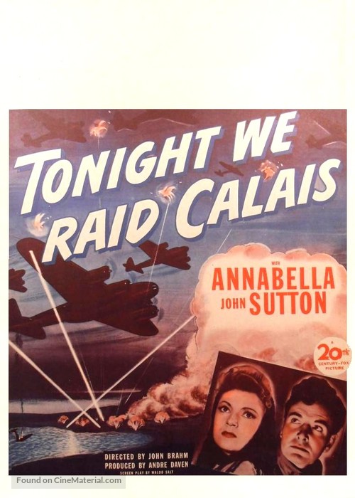 Tonight We Raid Calais - Movie Poster