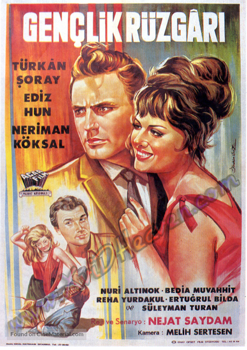 Gen&ccedil;lik r&uuml;zgari - Turkish Movie Poster