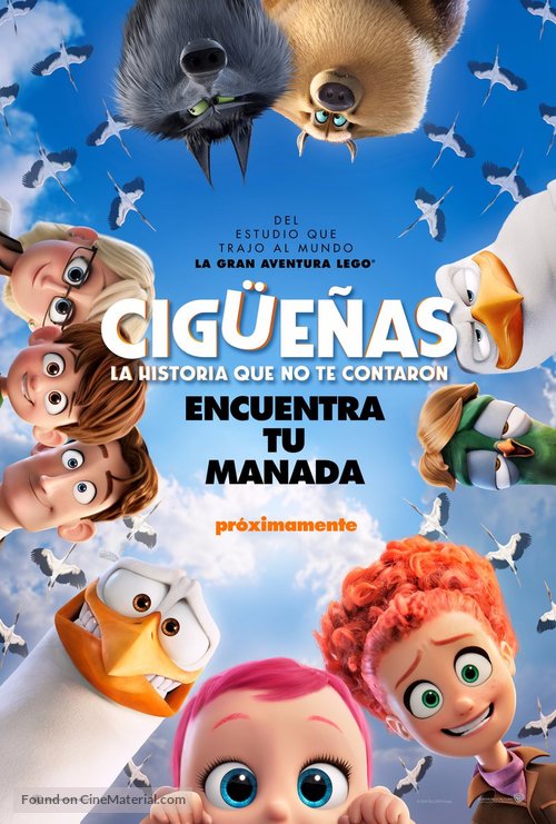 Storks - Mexican Movie Poster