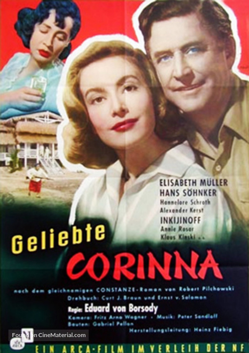 Geliebte Corinna - German Movie Poster