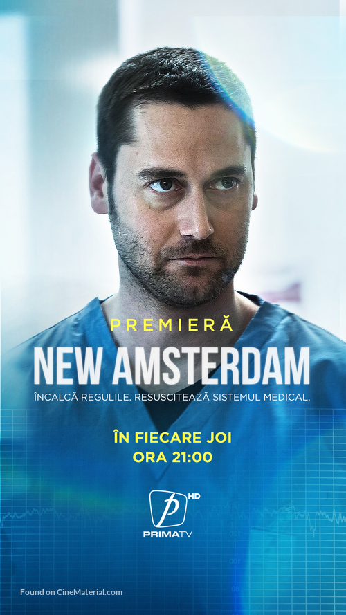 &quot;New Amsterdam&quot; - Romanian Movie Poster