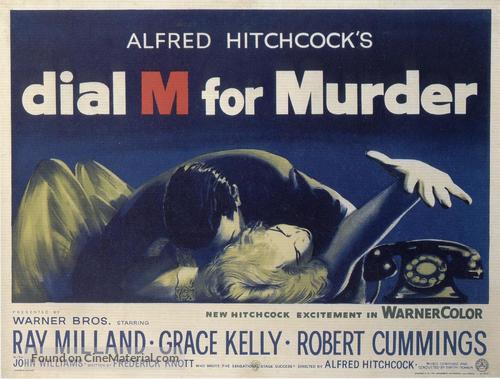 Dial M for Murder - British Movie Poster