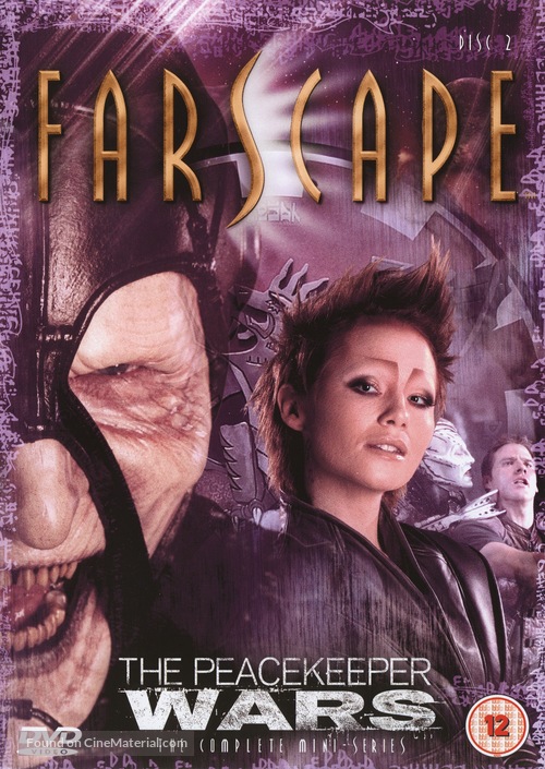 &quot;Farscape: The Peacekeeper Wars&quot; - British DVD movie cover