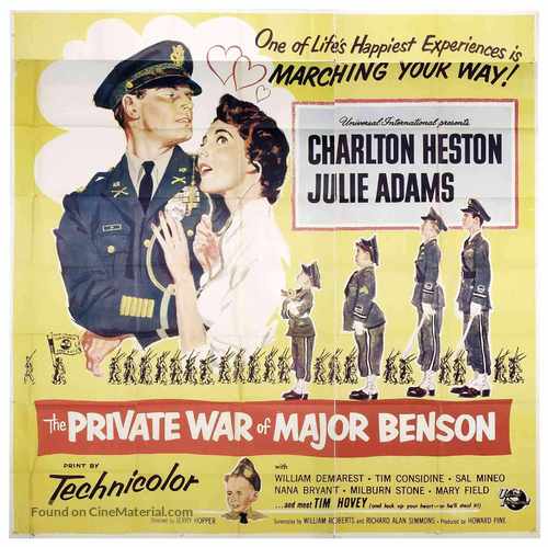 The Private War of Major Benson - Movie Poster