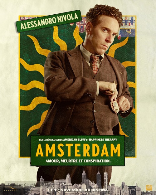 Amsterdam - French Movie Poster