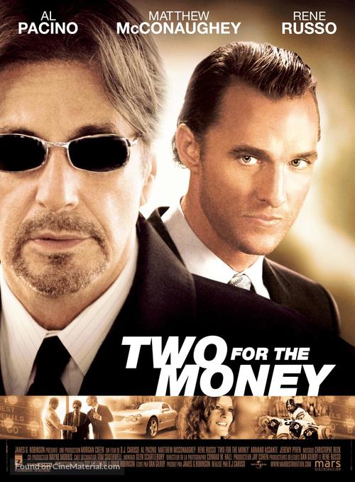Two For The Money - French Movie Poster