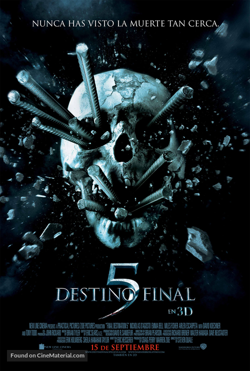 Final Destination 5 - Chilean Movie Poster