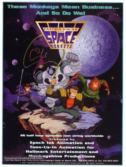 &quot;Captain Simian &amp; The Space Monkeys&quot; - Movie Poster