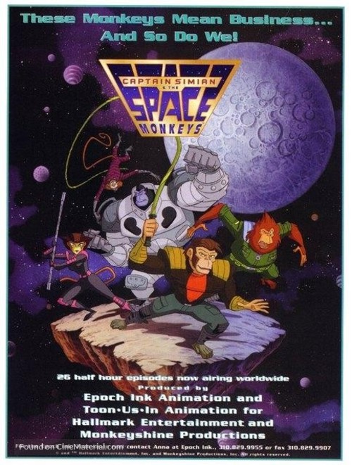 &quot;Captain Simian &amp; The Space Monkeys&quot; - Movie Poster