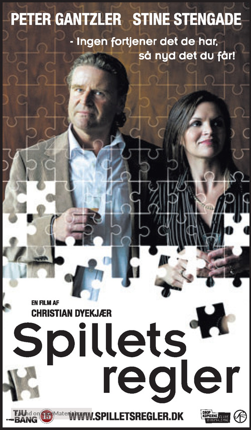 Spillets regler - Danish Movie Poster
