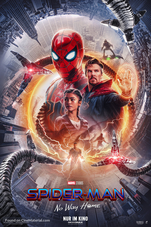Spider-Man: No Way Home - German Movie Poster