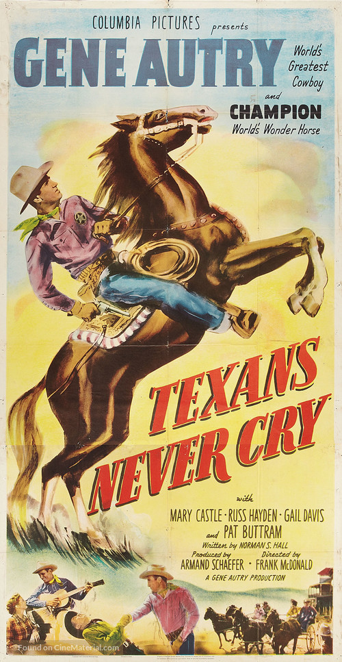Texans Never Cry - Movie Poster