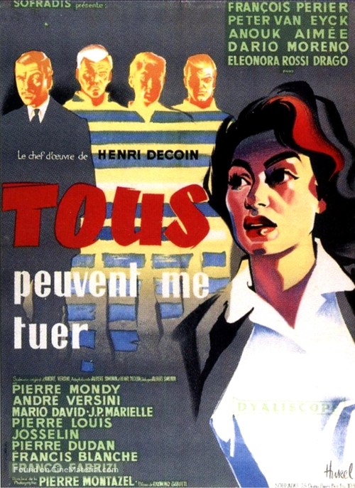 Tous peuvent me tuer - French Movie Poster