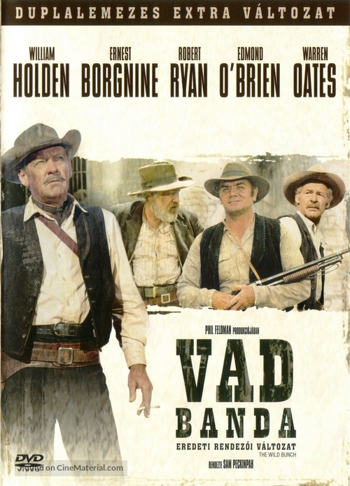 The Wild Bunch - Hungarian DVD movie cover