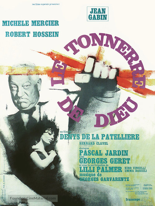 Le tonnerre de Dieu - French Movie Poster