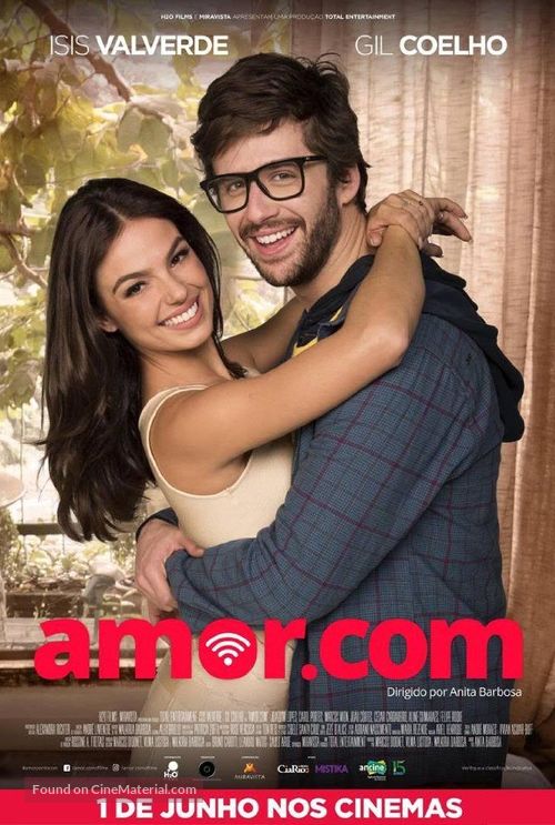 Amor.com - Brazilian Movie Poster