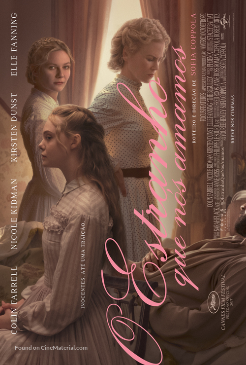 The Beguiled - Brazilian Movie Poster