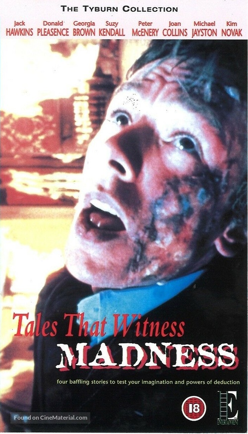 Tales That Witness Madness - British VHS movie cover