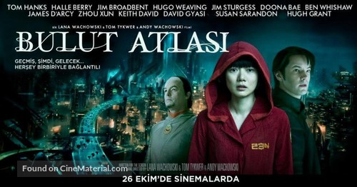 Cloud Atlas - Turkish Movie Poster