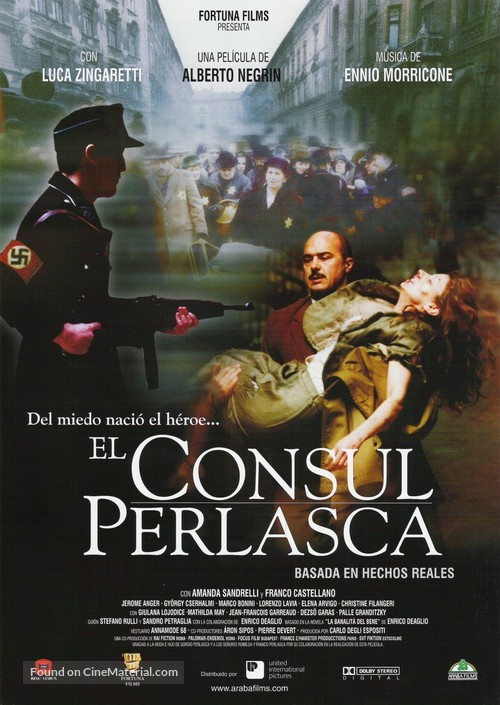 Perlasca. Un eroe italiano - Spanish Movie Poster