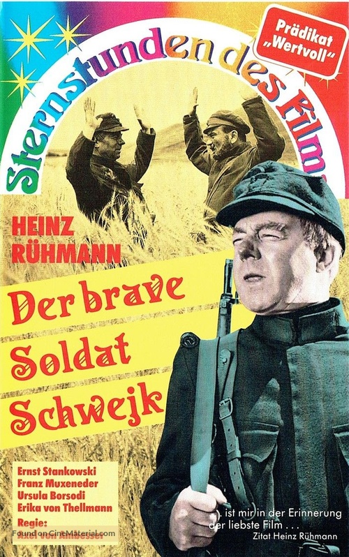 Brave Soldat Schwejk, Der - German VHS movie cover