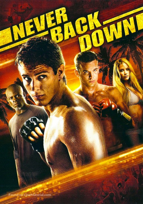 Never Back Down - DVD movie cover