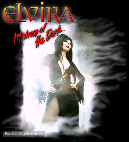 Elvira, Mistress of the Dark - DVD movie cover