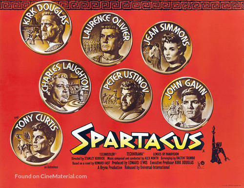 Spartacus - British Movie Poster