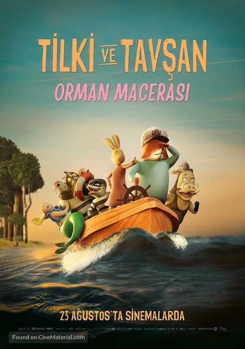 Fox &amp; Hare Save the Forest - Turkish Movie Poster