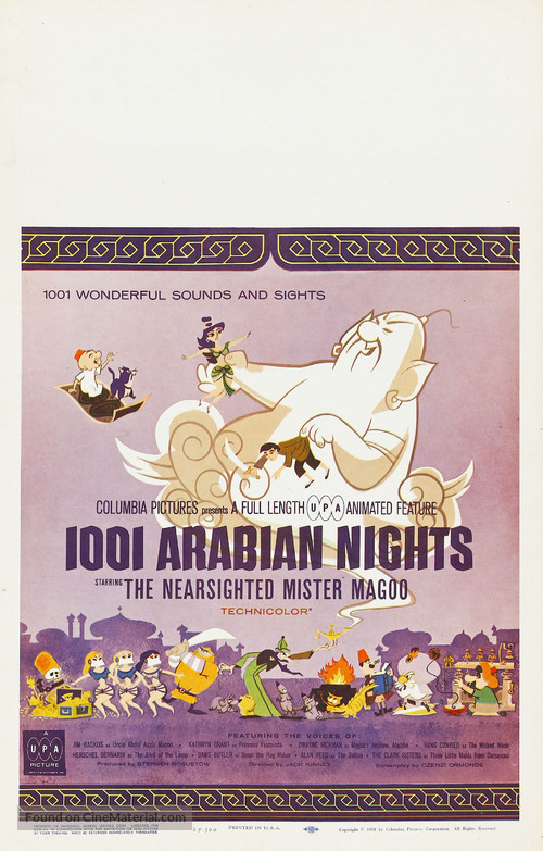 1001 Arabian Nights - Movie Poster