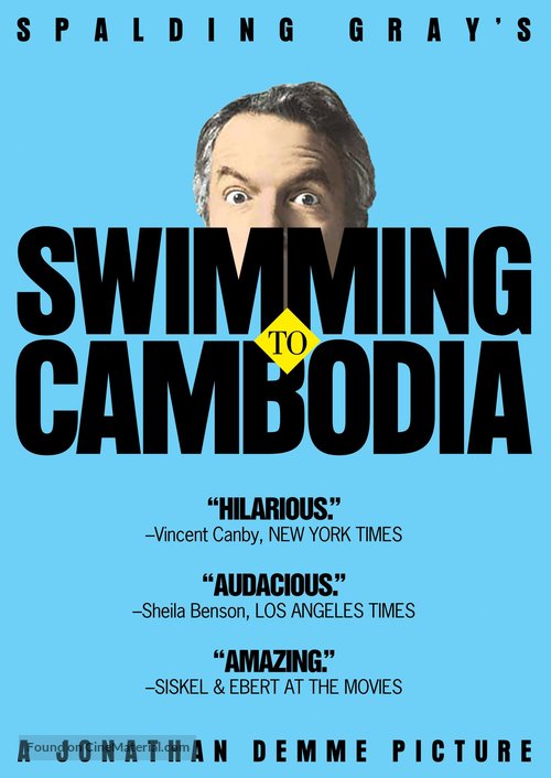 Swimming to Cambodia - DVD movie cover