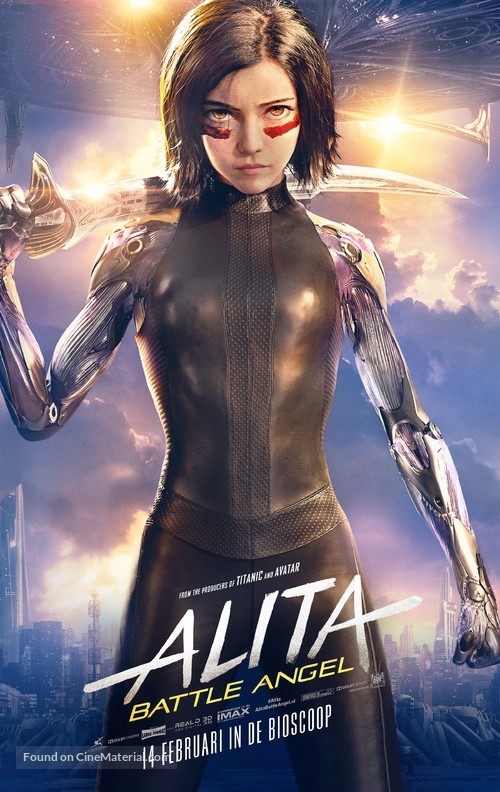 Alita: Battle Angel - Dutch Movie Poster