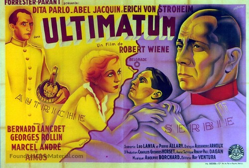 Ultimatum - French Movie Poster