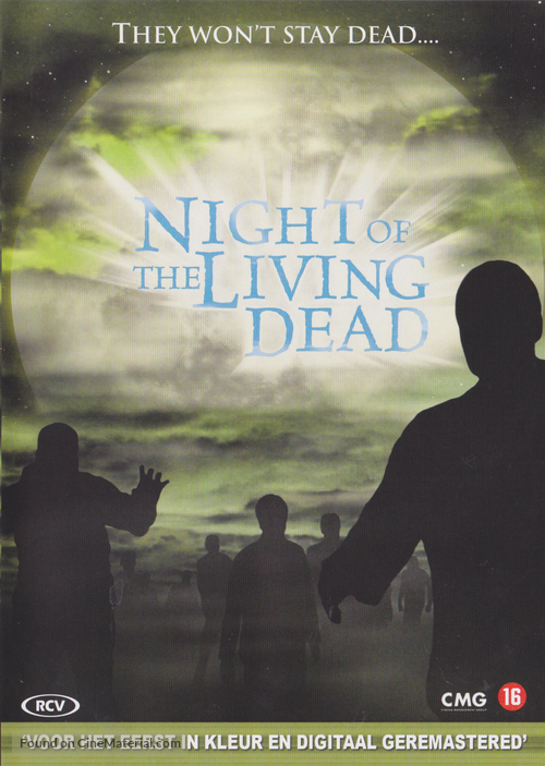 Night of the Living Dead - Dutch DVD movie cover