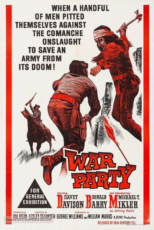War Party - Australian Movie Poster