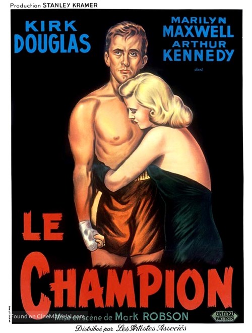 Champion - French Movie Poster