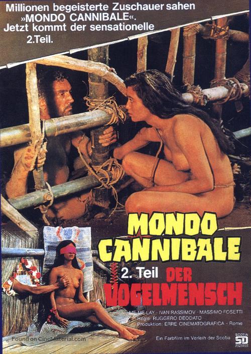 Ultimo mondo cannibale - German Movie Poster