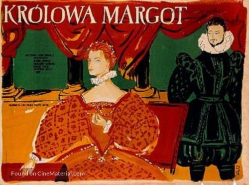 Reine Margot, La - Polish Movie Poster