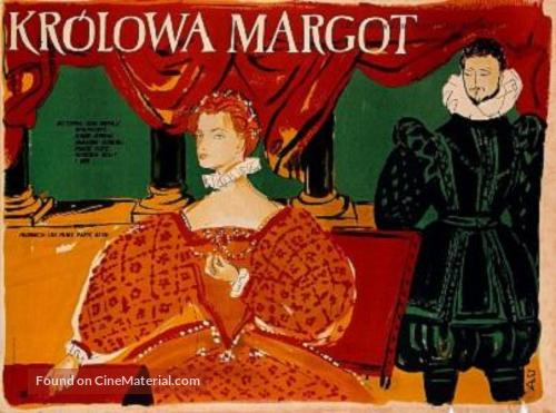 Reine Margot, La - Polish Movie Poster