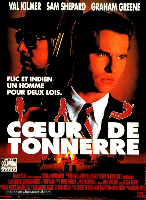 Thunderheart - French Movie Poster