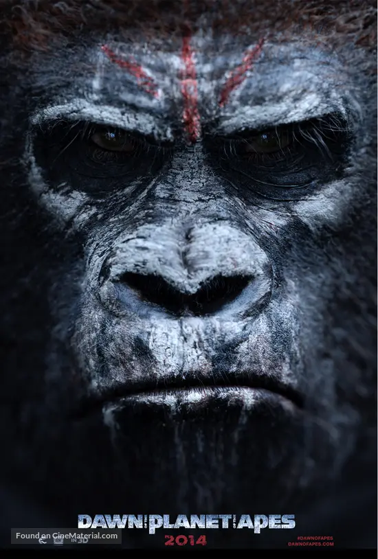 Dawn of the Planet of the Apes - Movie Poster