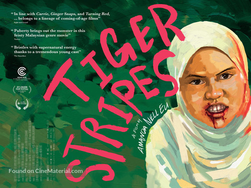 Tiger Stripes - British Movie Poster