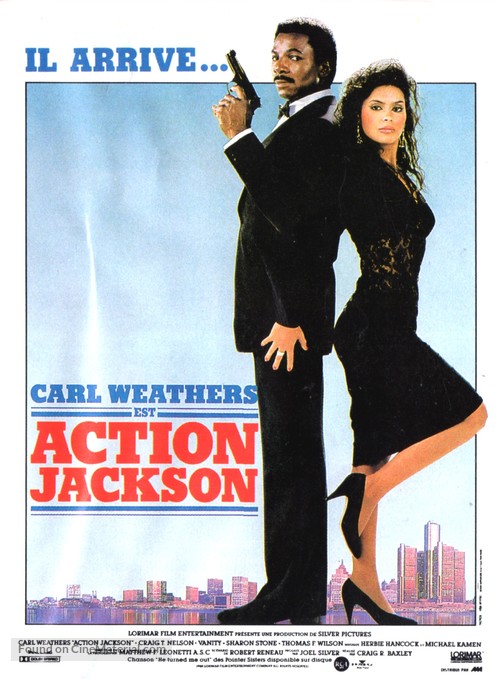 Action Jackson - French Movie Poster