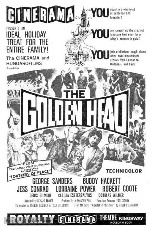 The Golden Head - British poster