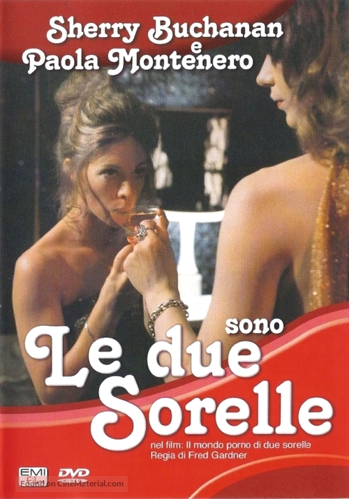 Il mondo porno di due sorelle - Italian DVD movie cover